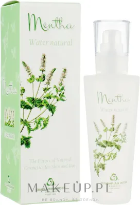 Мятный гидролат Bulgarian Rose Aromatherapy, натуральная мятная вода-спрей для лица, 160 мл
