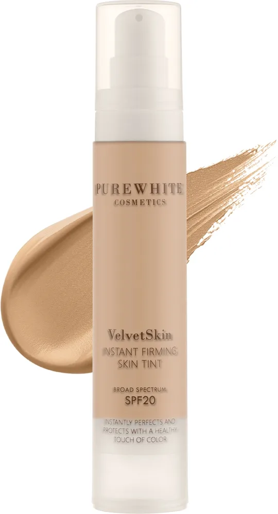 Тонирующее средство Pure White Cosmetics VelvetSkin Instant Firming Skin Tint SPF 20, 50 мл, оттенок Light