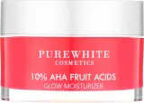 Крем для лица Pure White Cosmetics 10% AHA Fruit Acids Glow увлажняющий с фруктовыми кислотами 50 мл — фото 1