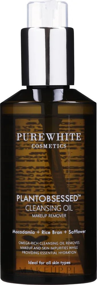 Масло для лица Pure White Cosmetics Plant Obsessed очищающее с макадамией и рисовыми отрубями 150 мл