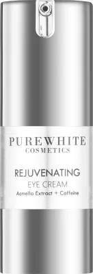 Крем для кожи вокруг глаз Pure White Cosmetics Rejuvenating Eye Cream восстанавливающий, с кофеином и экстрактом джамбу, 15 мл