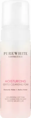 Pure White Cosmetics увлажняющая пенка для умывания лица с ромашкой, мелиссой и мальвой, 150 мл