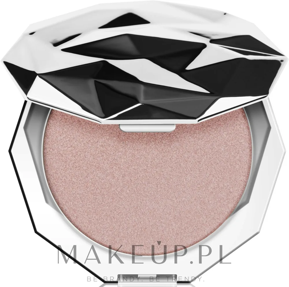 Хайлайтер для лица Makeup Revolution Glass Powder Highlighter пудровый, стойкий, 10 г, оттенок Black Ice
