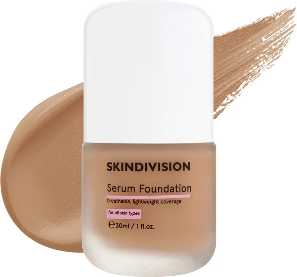 Тональная сыворотка SkinDivision Serum Foundation шелковистая, 30 мл, оттенок Tan
