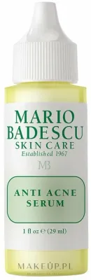 Сыворотка для лица Mario Badescu Anti Acne с салициловой кислотой и тимьяном противоугревая 29 мл