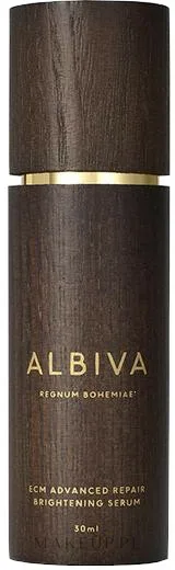 Сыворотка для лица Albiva ECM Advanced Repair Brightening с пептидами и растительными экстрактами осветляющая 30 мл