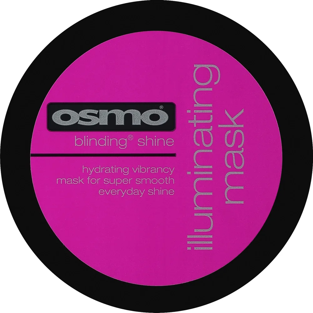 Маска для волос Osmo Blinding Shine для блеска, для окрашенных и натуральных волос, масло моринги и шёлк, 100 и