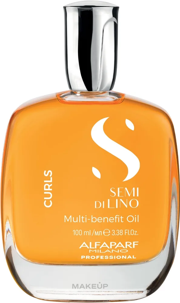 Многофункциональное масло для вьющихся волос Alfaparf Semi Di Lino Curls Oil