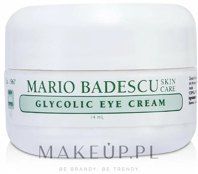 Крем для кожи вокруг глаз Mario Badescu Glycolic Eye Cream гликолевый ночной 14 мл