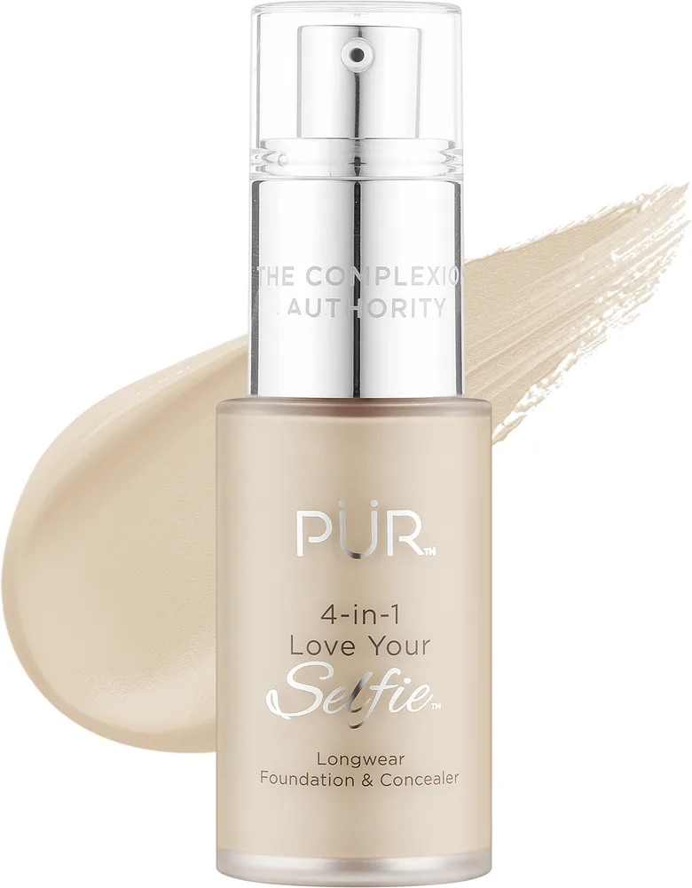 Тональная основа Pur 4-in-1 Love Your Selfie Longwear стойкая 4 в 1, 30 мл, оттенок LN2 - Light Neutral