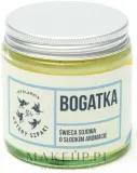 Соевая ароматическая свеча Cztery Szpaki Bogatka, 100 г — фото 1