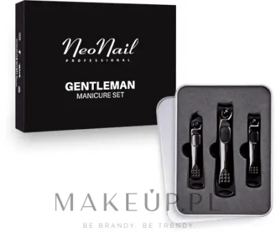 Маникюрный набор NeoNail Professional Gentleman мужской из 3 книпсеров в металлической коробке