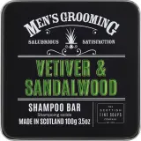 Шампунь в кости Scottish Fine Soaps для мужчин с вэтивером и сандалом 100 г — фото 1