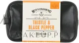 Мужской набор Scottish Fine Soaps Thistle & Black Pepper гель умывалка бальзам и крем 4x75 мл — фото 3