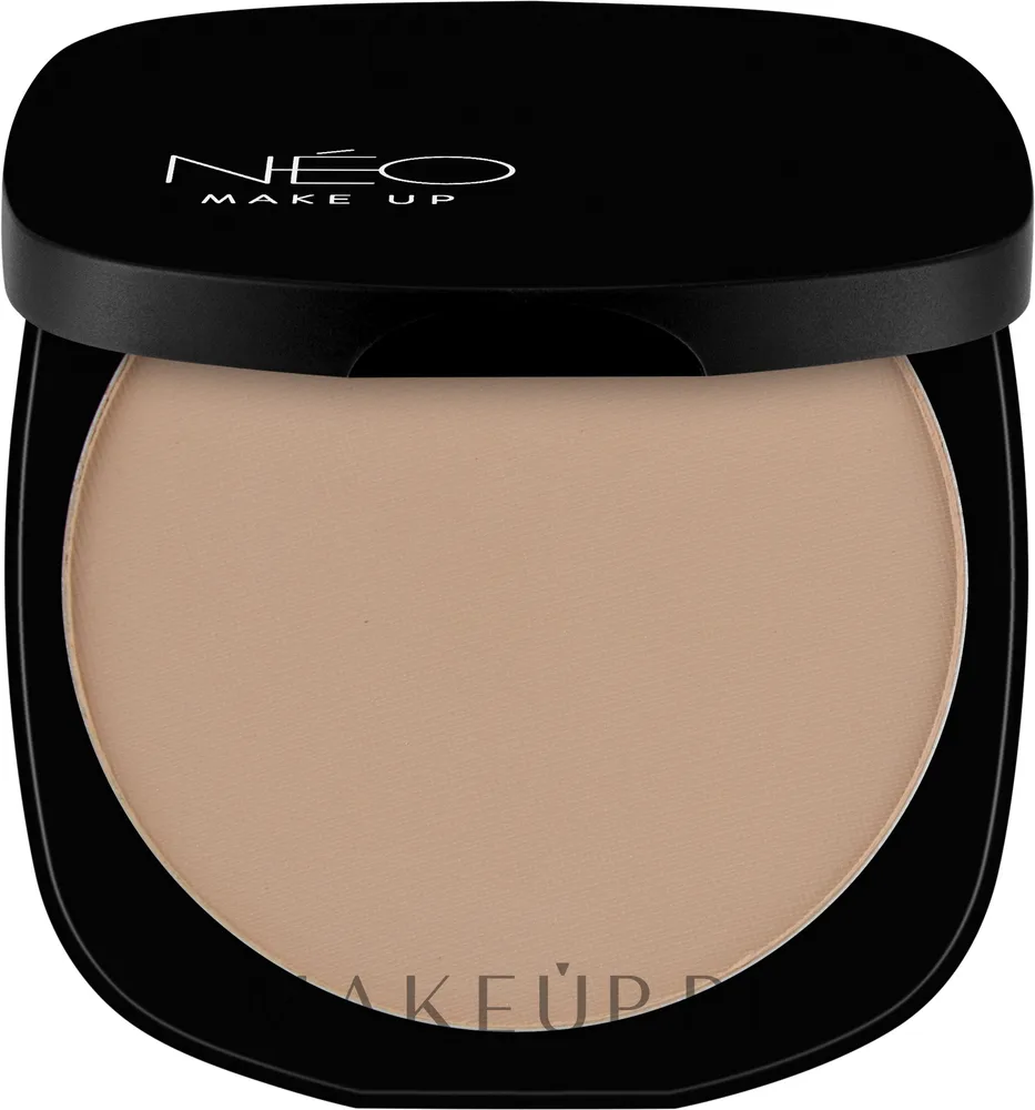 Матирующая компактная пудра NEO Make Up для лица, 8 г, оттенок 02