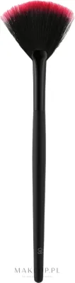 Веерная кисть для хайлайтера NEO Make Up 08 Fan Brush с синтетическим ворсом