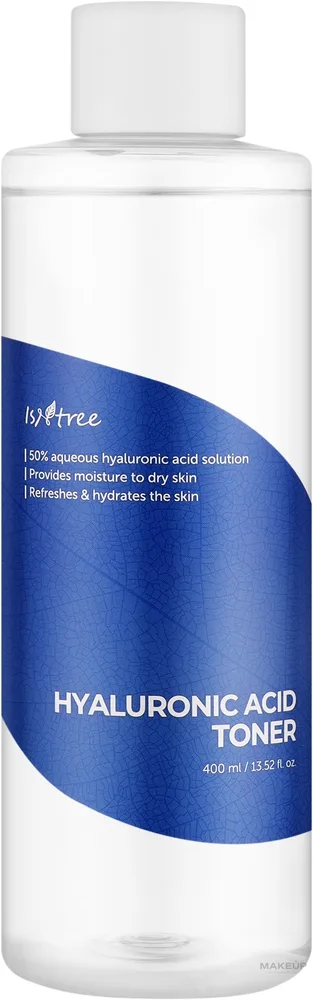 Тоник для лица IsNtree Hyaluronic Acid Toner увлажняющий с гиалуроновой кислотой, 400 мл, Корея