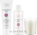 Набор Scottish Fine Soaps Pamper Me пена для ванны масло-баттер и свеча с лавандой и маслом ши 100+75 мл — фото 2