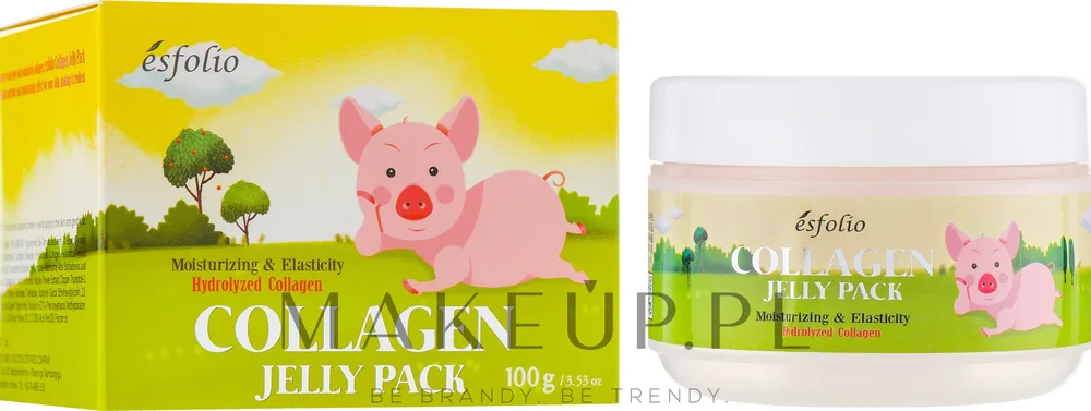 Esfolio Collagen Shape Memory Jelly Pack — лифтинг-маска для лица с коллагеном, 100 мл