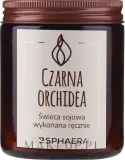 Соевая ароматическая свеча Bosphaera Black Orchid, 190 г — фото 1