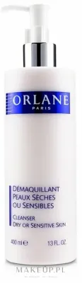 Молочко для снятия макияжа Orlane Cleanser for Dry or Sensitive Skin для сухой и чувствительной кожи, 400 мл