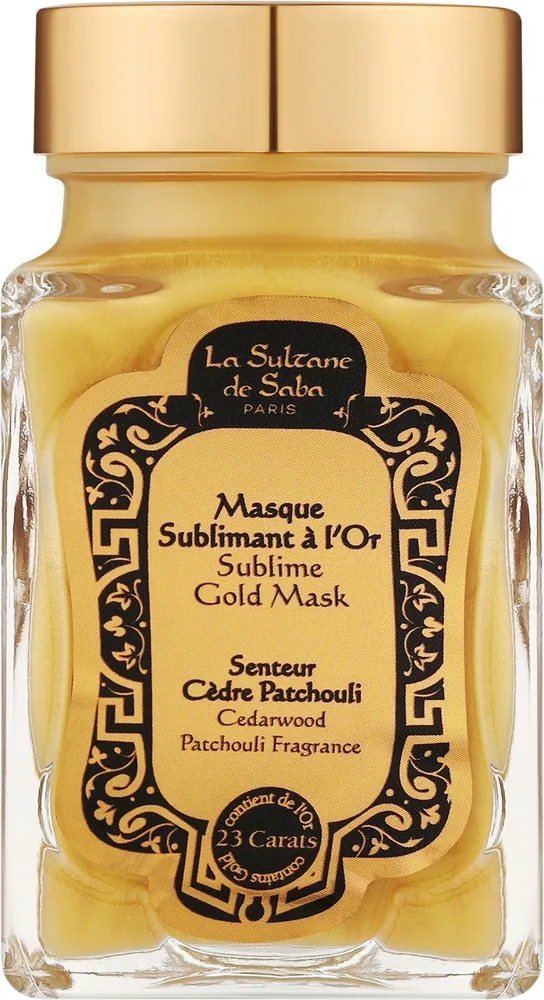 La Sultane De Saba Gold & Champagne Mask — маска для лица с золотом и экстрактом шампанского, 100 мл
