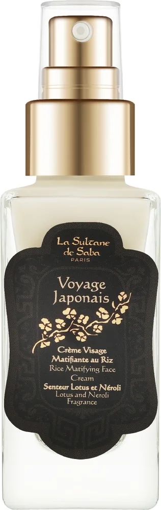 La Sultane De Saba Rice Powder Matifying Face Cream With Rice — матирующая маска для лица с рисовой пудрой, 50 мл