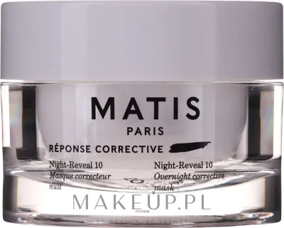 Matis Reponse Corrective Night Reveal 10 Overnight Corrective Mask — интенсивно увлажняющая гелевая ночная маска, 50 мл