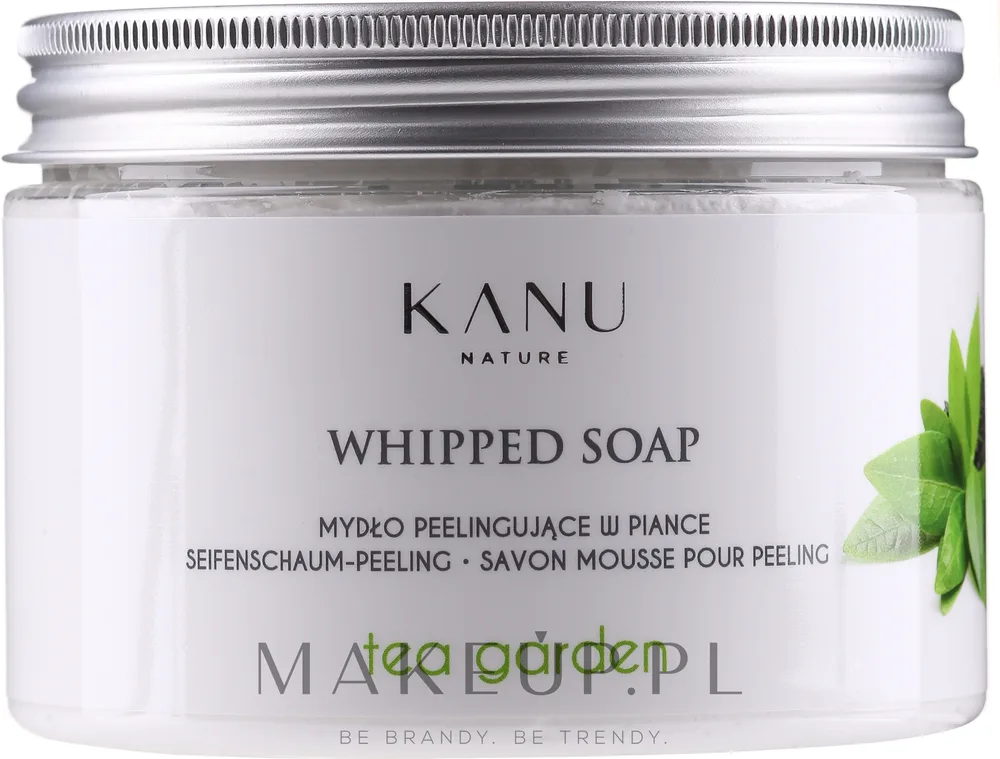 Мыло-пилинг в пенке Kanu Nature Tea Garden чайный сад, 180 г