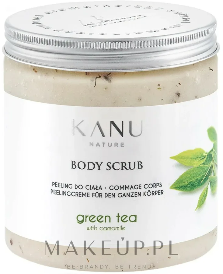 Скраб для тела Kanu Nature двухфазный, зелёный чай с ромашкой, 350 г