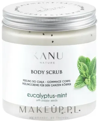 Скраб для тела и ступней Kanu Nature мятно-эвкалиптовый с маком, 350 г