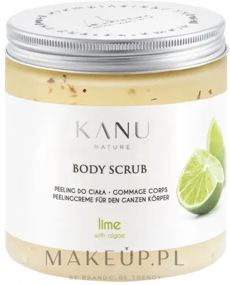 Скраб для тела Kanu Nature Lime лайм с водорослями, 350 г