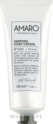 Крем-мыло для бритья FarmaVita Amaro Shaving Soap Cream мужское, 100 мл