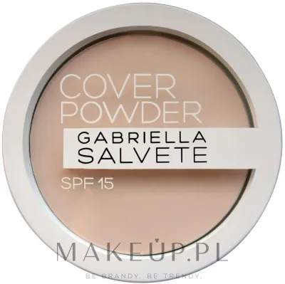 Компактная пудра Gabriella Salvete Cover Powder матирующая SPF 15, 9 г