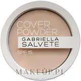 Компактная пудра Gabriella Salvete Cover Powder матирующая SPF 15, 9 г, оттенок 04 - Almond — фото 1