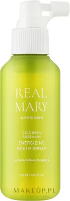Энергетизирующий спрей для кожи головы Rated Green Real Mary Energizing Scalp Spray, 120 мл