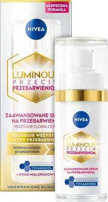 Сыворотка для лица NIVEA Cellular Luminous630 с Thiamidol и гиалуроновой кислотой против пигментации 30 мл