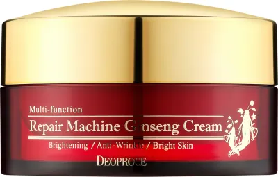 Крем для лица Deoproce Repair Machine Ginseng с женьшенем для зрелой кожи 100 г