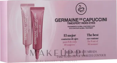 Набор Germaine de Capuccini Timexpert Rides Eyes Contour дневной и ночной уход за областью вокруг глаз для зрелой кожи