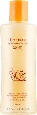 Тоник для лица Deoproce Hydro Recovery Snail Toner с муцином улитки, 380 мл, Корея