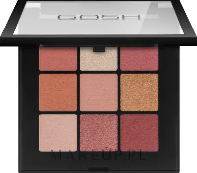 Палетка теней для век Gosh Copenhagen Eyedentity Palette Shadow 9 оттенков