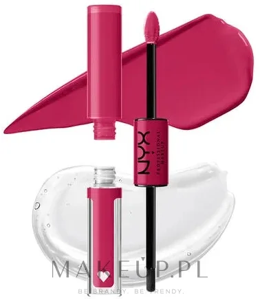 NYX Professional Makeup Błyszczyk do ust - Блеск для губ NYX Shine Loud Lip Color 2 в 1, оттенок 13 - Another Level