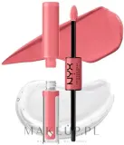 NYX Professional Makeup Błyszczyk do ust - Блеск для губ NYX Shine Loud Lip Color 2 в 1, оттенок 01 - Born To Hustle — фото 1