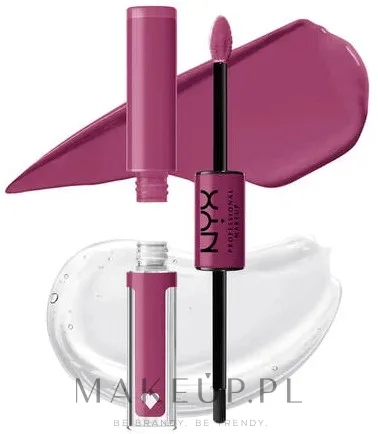 NYX Professional Makeup Błyszczyk do ust - Блеск для губ NYX Shine Loud Lip Color 2 в 1, оттенок 27 - Hottie