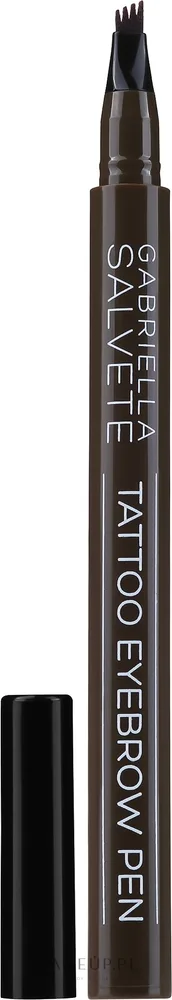 Фломастер для бровей Gabriella Salvete Tattoo Eyebrow Pen с профилированным наконечником, стойкий, 0,28 г, оттенок 02 - Brown