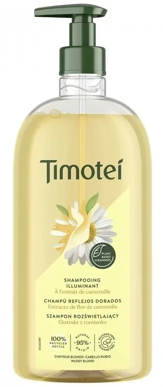 Шампунь Timotei Blond Reflet для светлых волос с экстрактом ромашки 750 мл