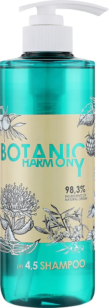 Шампунь Stapiz Botanic Harmony очищающий с родиолой и артишоком pH 4,5 500 мл