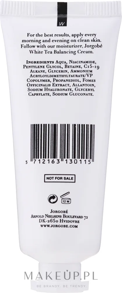 Сыворотка для лица Jorgobe Niacinamide с ниацинамидом гиалуроновой кислотой и аллантоином 50 мл