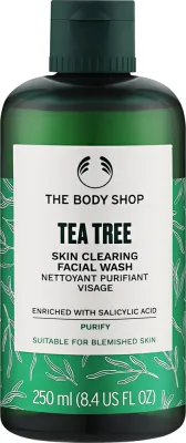 Гель для умывания с чайным деревом The Body Shop Tea Tree Skin Clearing Facial Wash, 250 мл