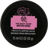 The Body Shop British Rose Fresh Plumping Mask — увлажняющая маска для лица с британской розой, 15 мл — фото 1